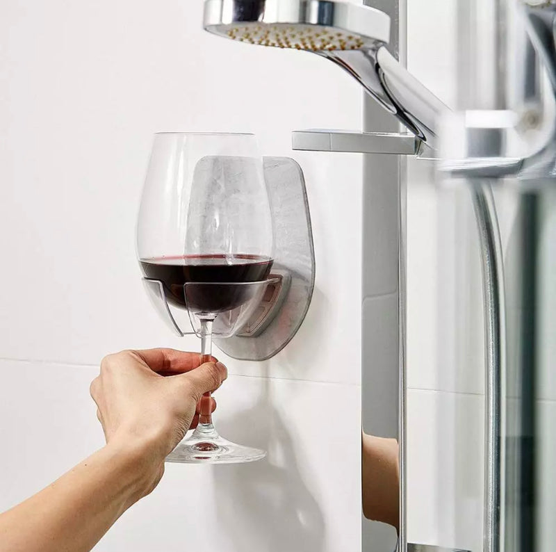 Bath/ Shower Wine Glass Holder