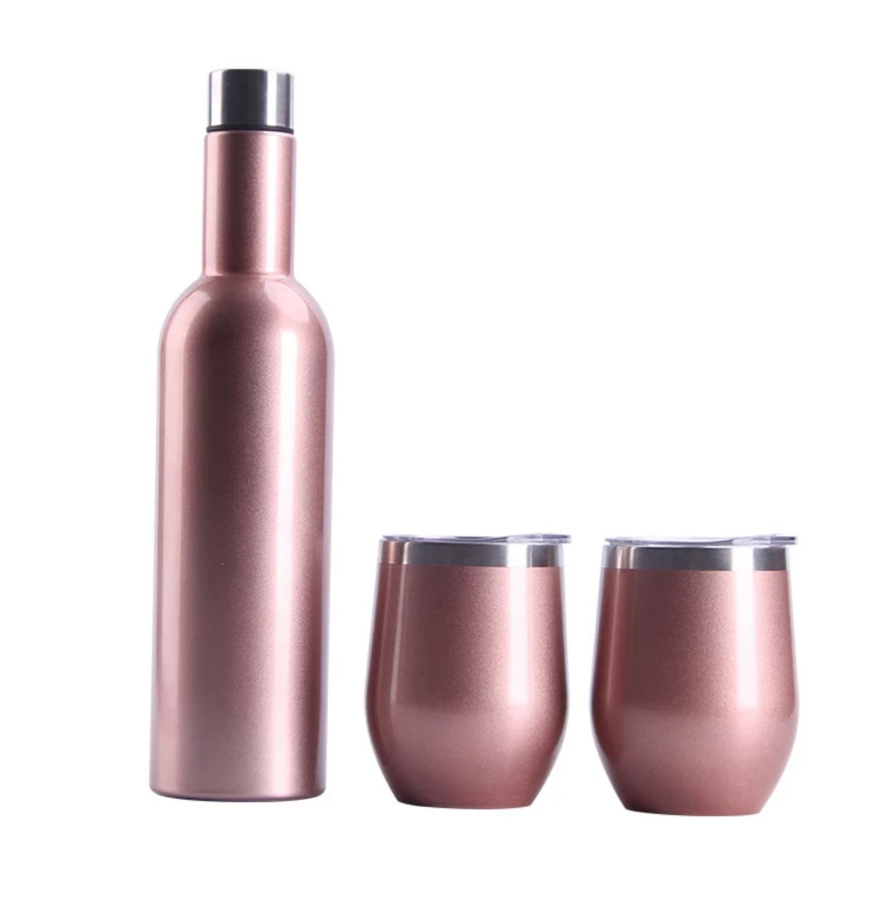 Insulated Wine Bottle & Tumbler Set w/ Lid – The Print Shop Corner