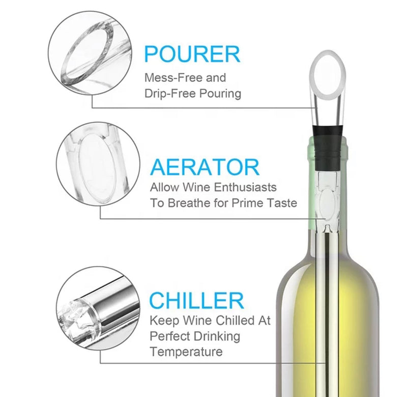 Wine Chiller Stick with Pourer